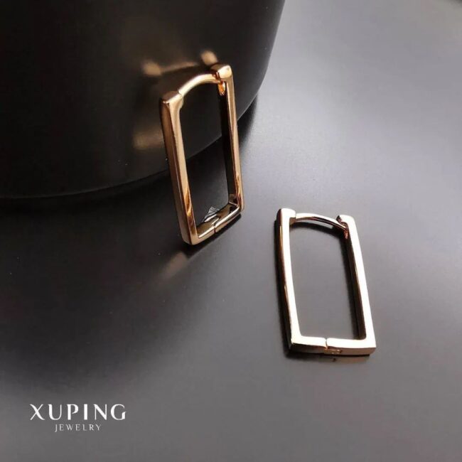 Rectangular earrings