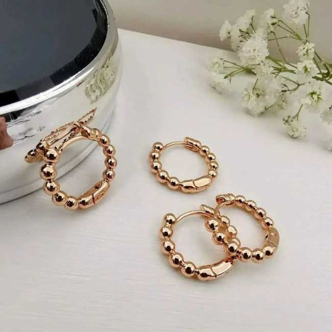 Hoop earrings