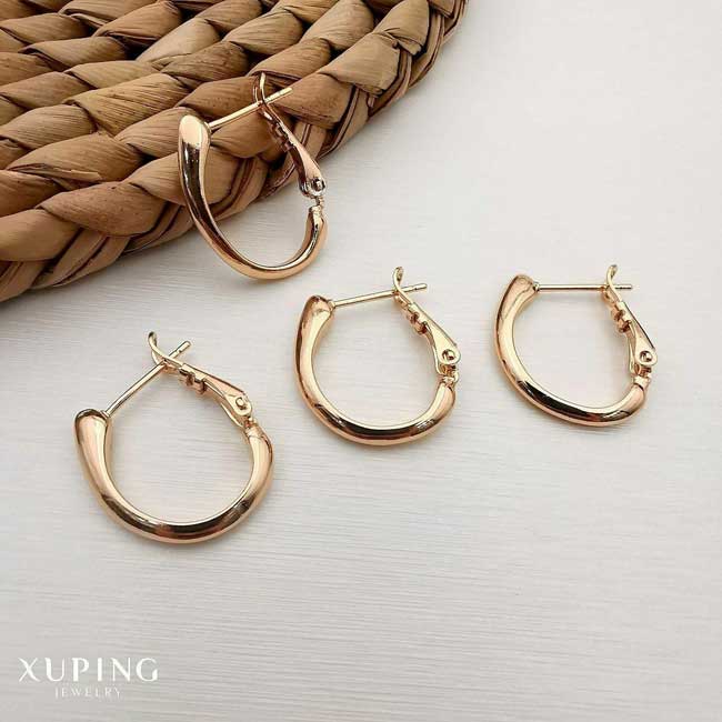 Oval Xuping earrings