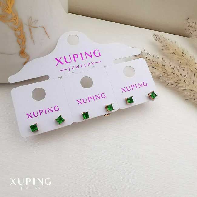 xuping-earrings-with-colored-studded-gems