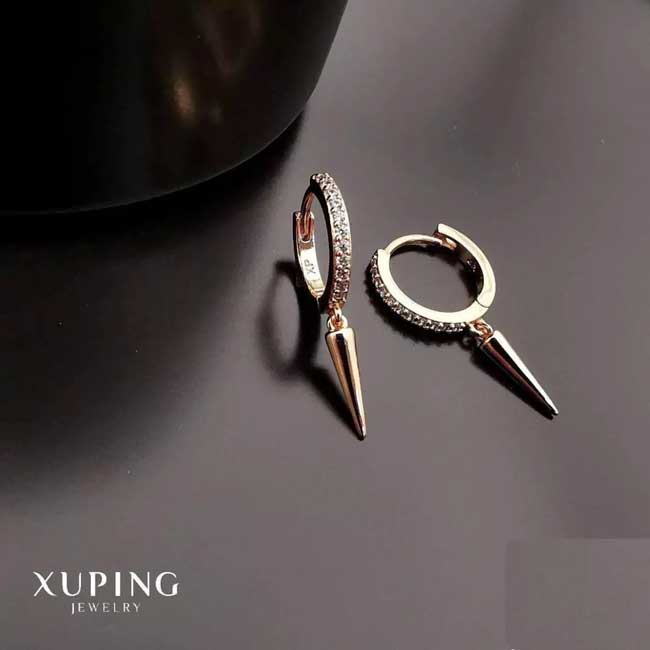 Pointed xuping earrings